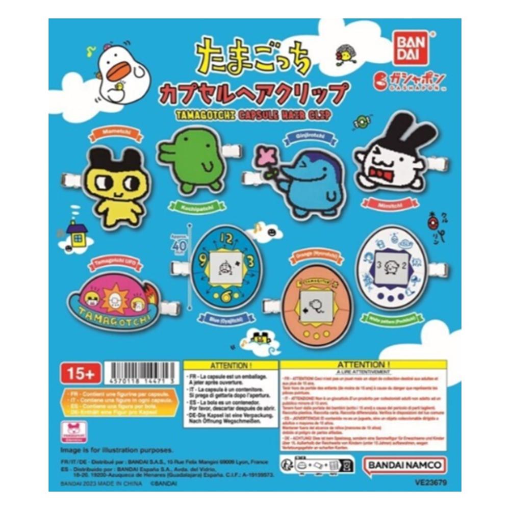 Set gashapon 40 unidades tama capsule hair clip Frikytopia