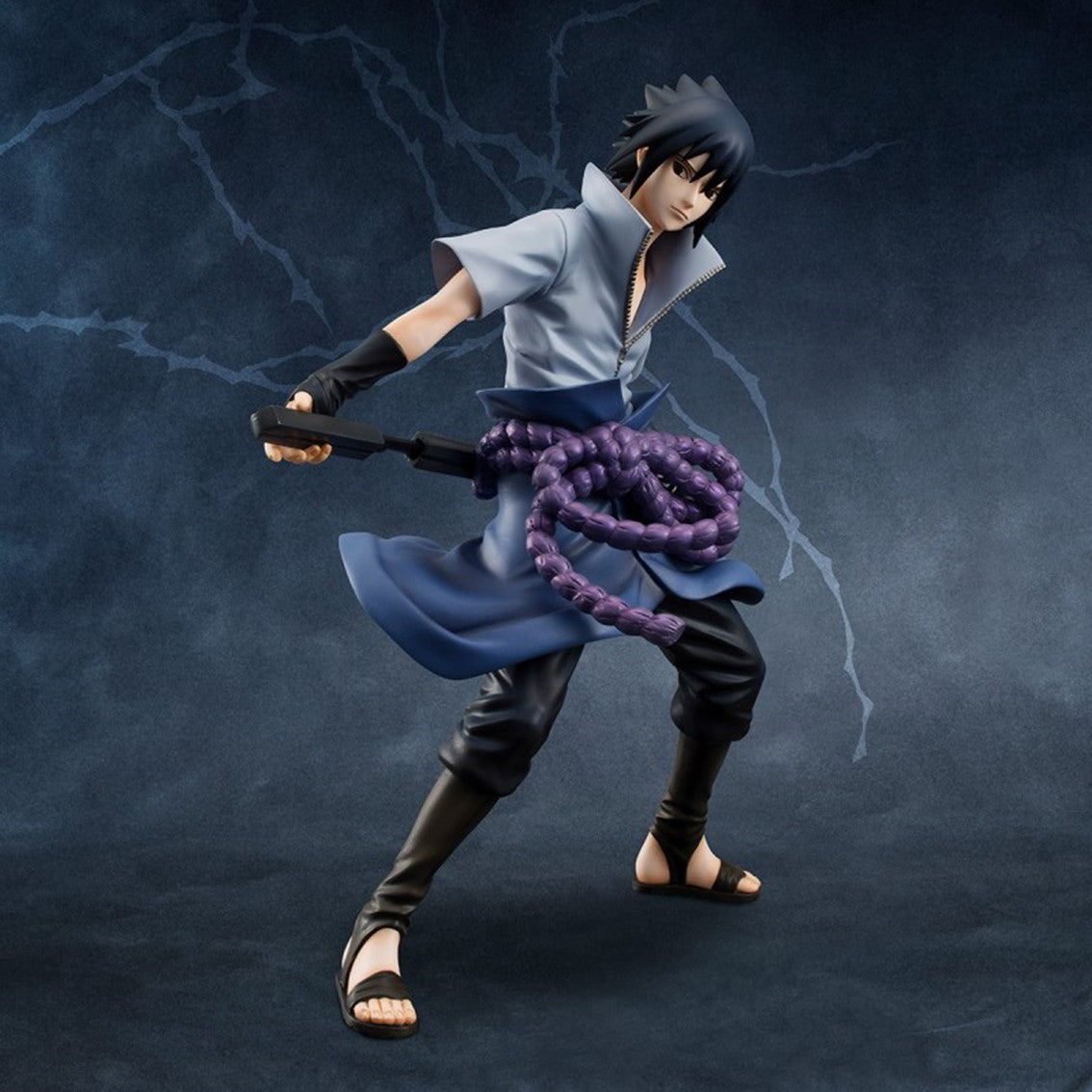 Figura megahouse naruto shippuden sasuke uchiha gem Frikytopia