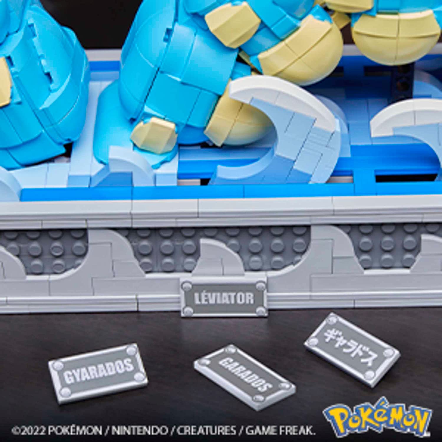 Figura Mattel Mega Construx Motion Pokemon Gyarados 2186 Pcs