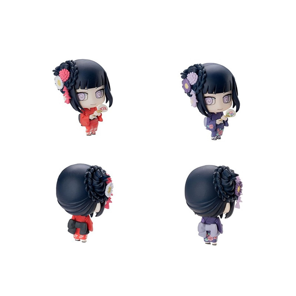 Set figuras con postales megahouse naruto shippuden petit chara land