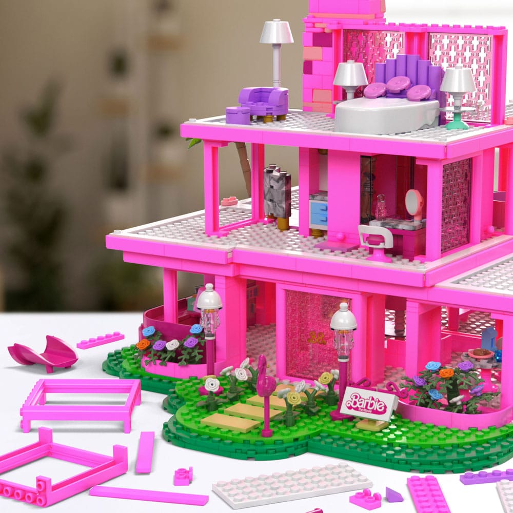 Figura mattel mega construx barbie the movie la casa de los suenos de barbie
