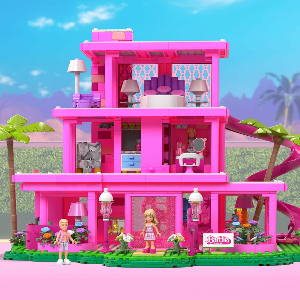 Figura mattel mega construx barbie the movie la casa de los suenos de barbie