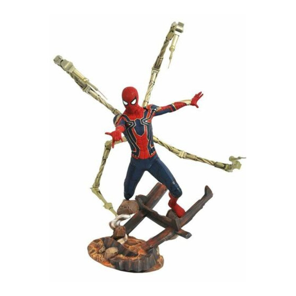 Figura diamond select toys marvel premier collection avengers 3 iron spider Frikytopia