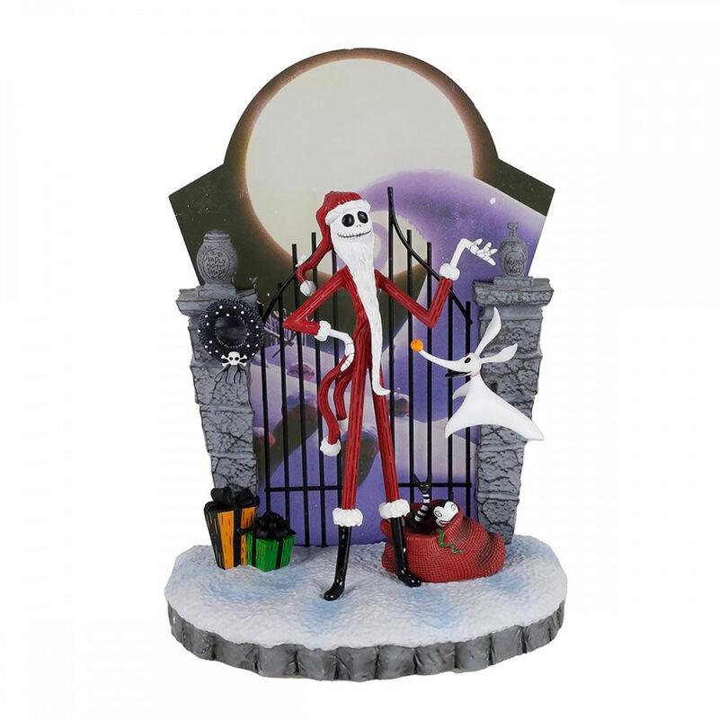 Figura decorativa enesco disney pesadilla antes de navidad santa jack Frikytopia