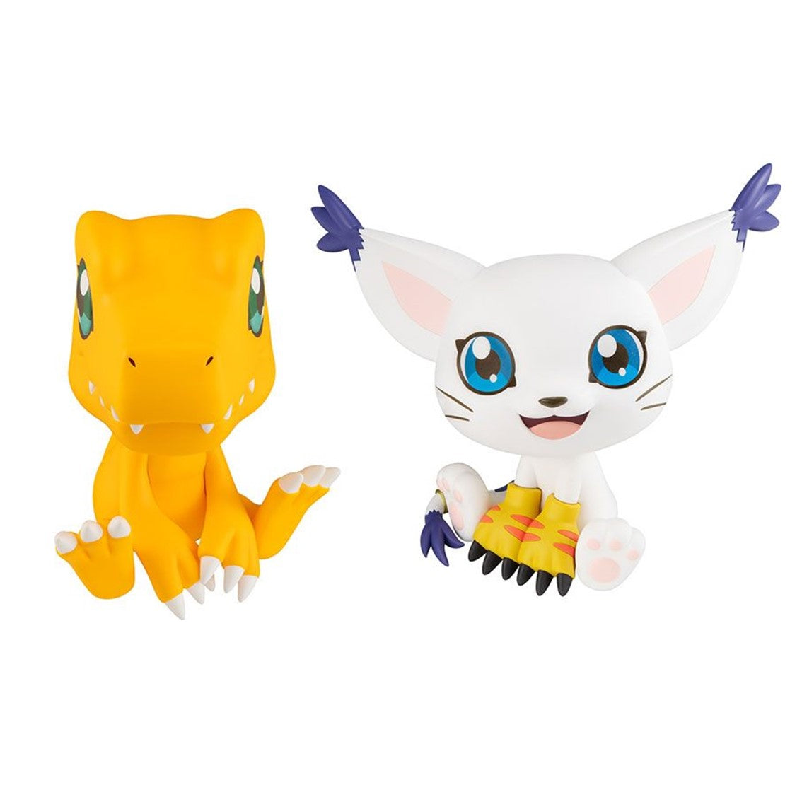 Figuras megahouse digimon lookup pack agumon tailmon
