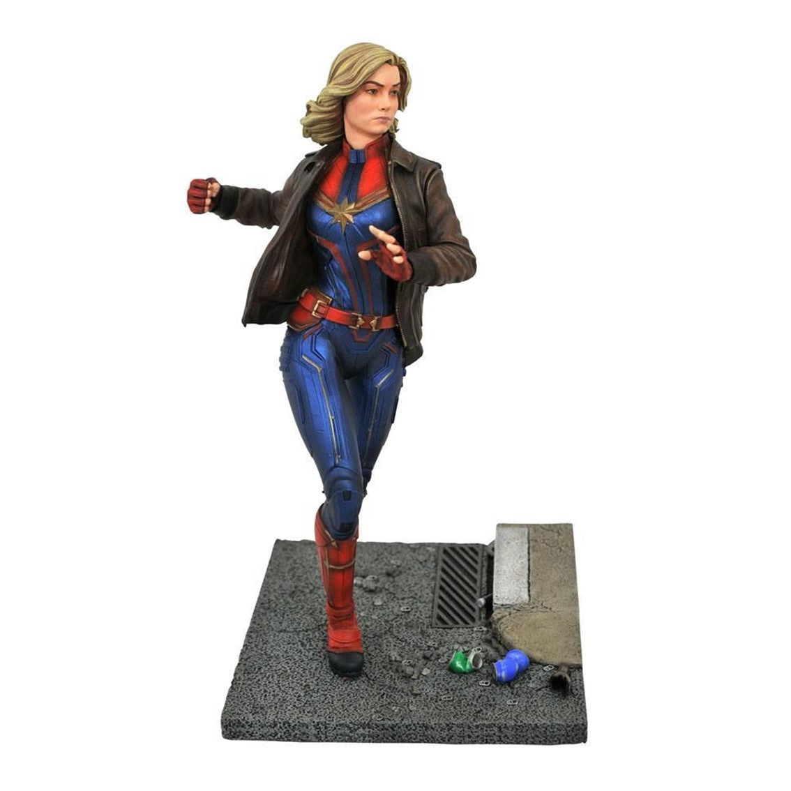 Figura diamond collection marvel capitana marvel estatua resina 28 cm
