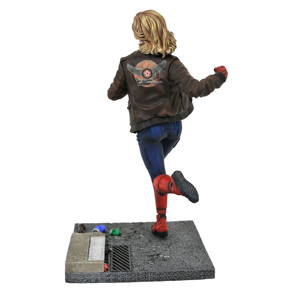 Figura diamond collection marvel capitana marvel estatua resina 28 cm
