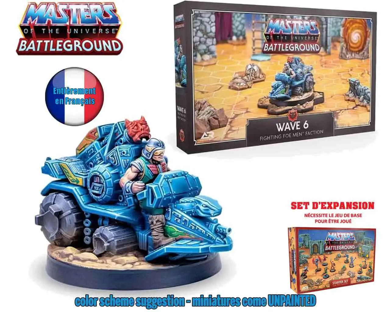 MOTU:Battleground - Wave 6 - Fighting Foe Men faction French