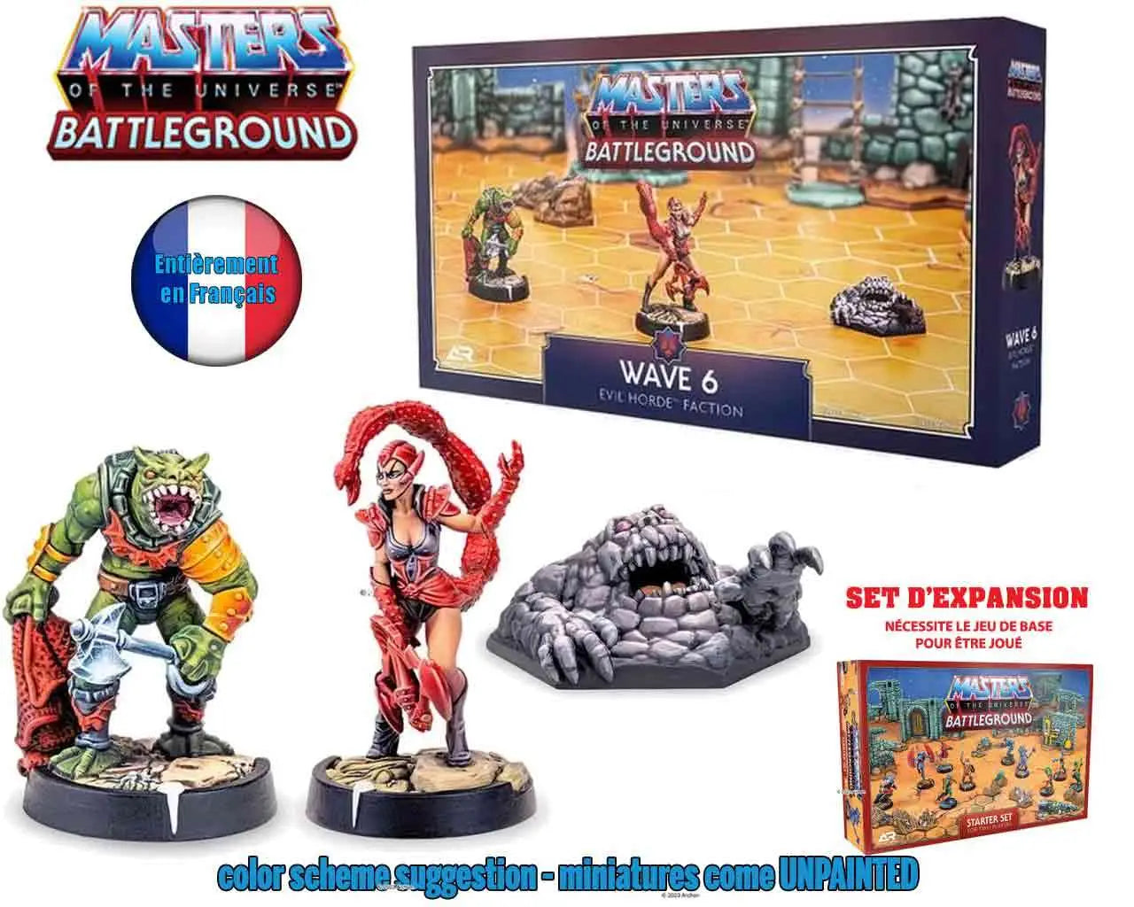 MOTU:Battleground - Wave 6 - Evil Horde faction French