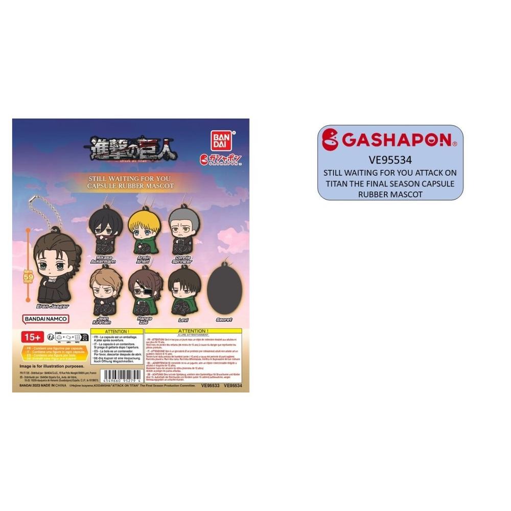 Set gashapon figuras bandai lote 40 articulos still waiting for you at dawn