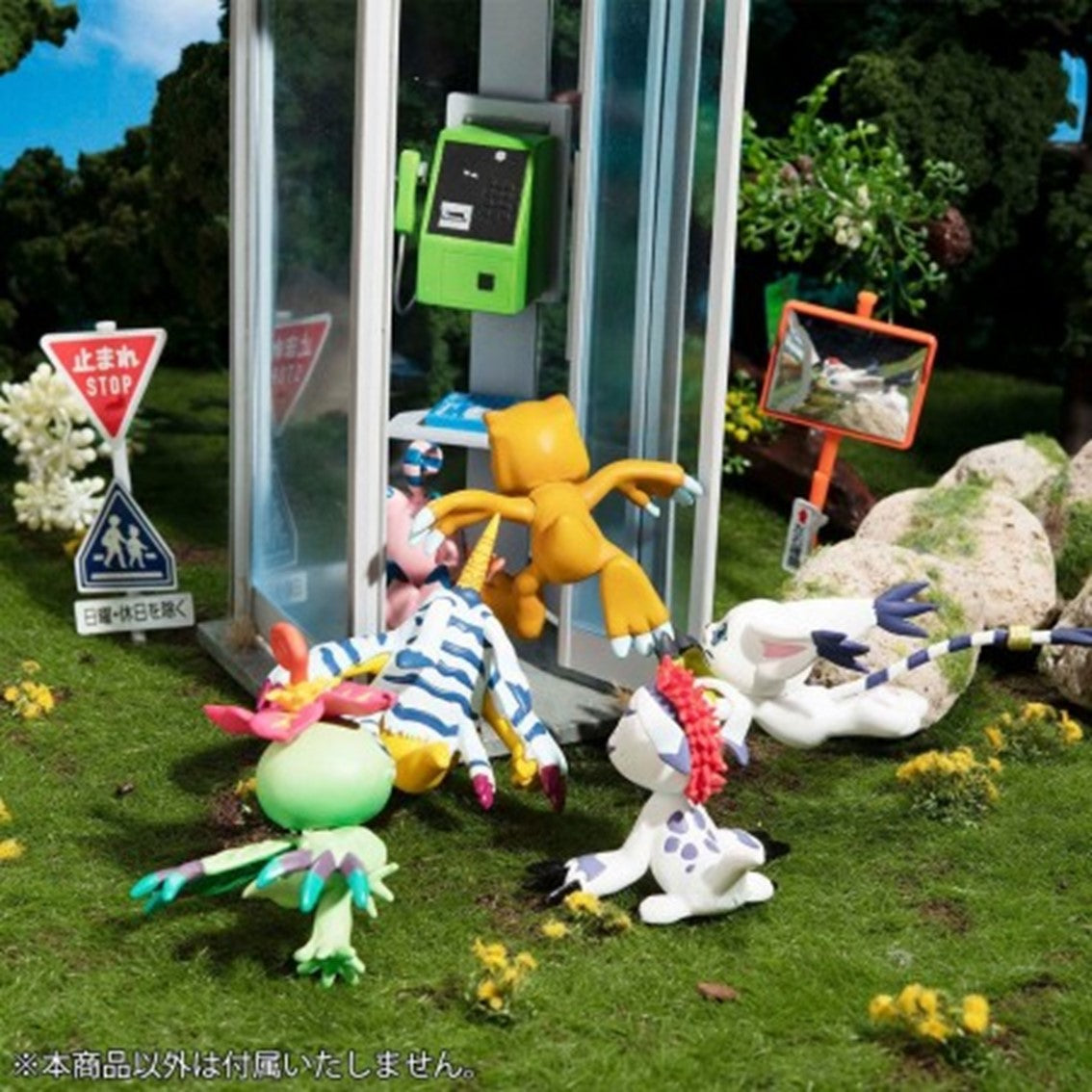 Pack 8 figuras megahouse digimon adventure digicolle series mix special