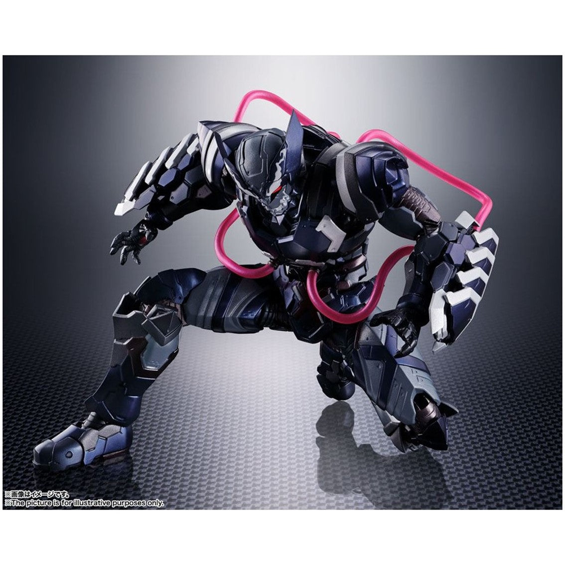 Figura tamashii nations sh figuarts marvel tech on wolverine venom symbiote