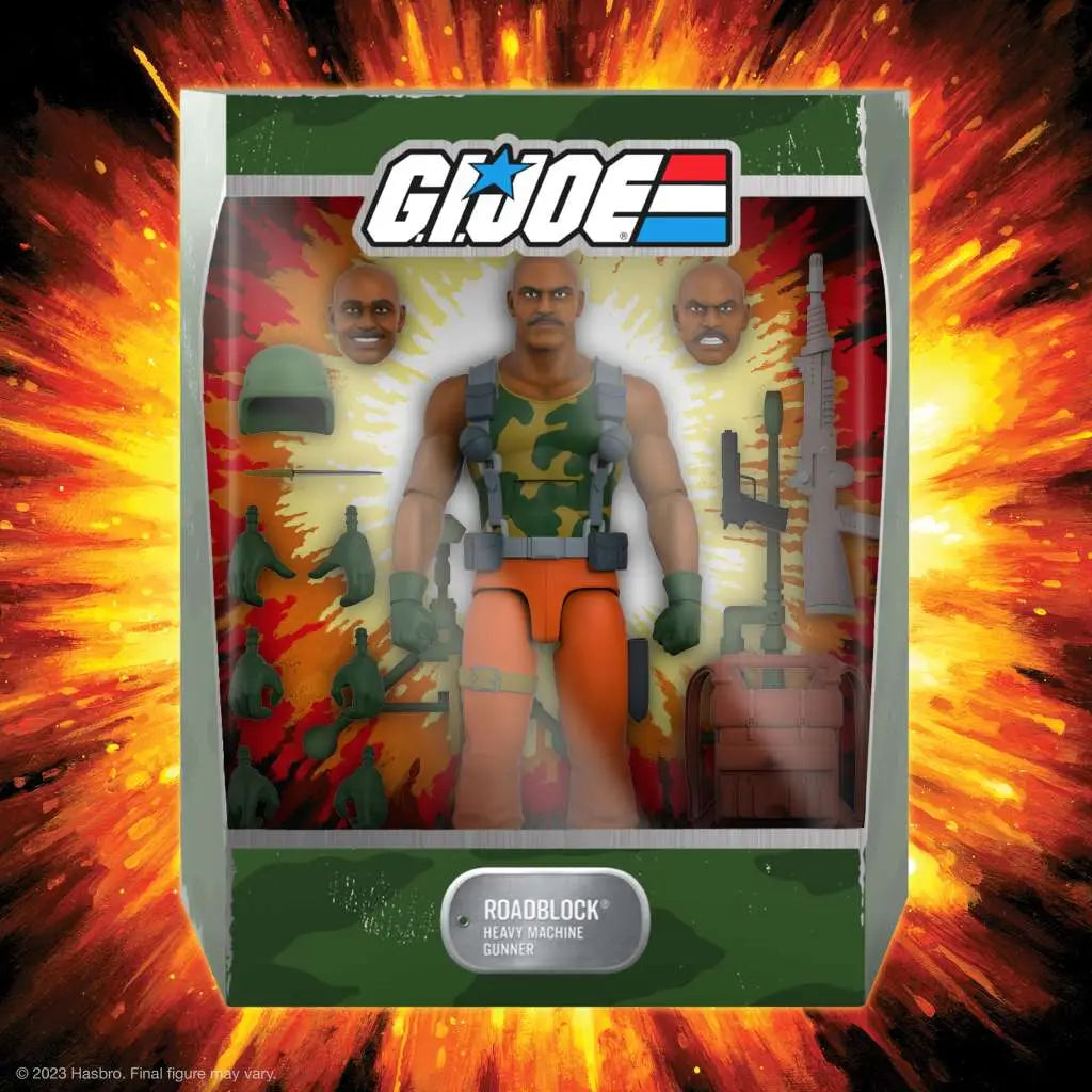 G.I.JOE ULTIMATE W5 ROADBLOCK AF Frikytopia