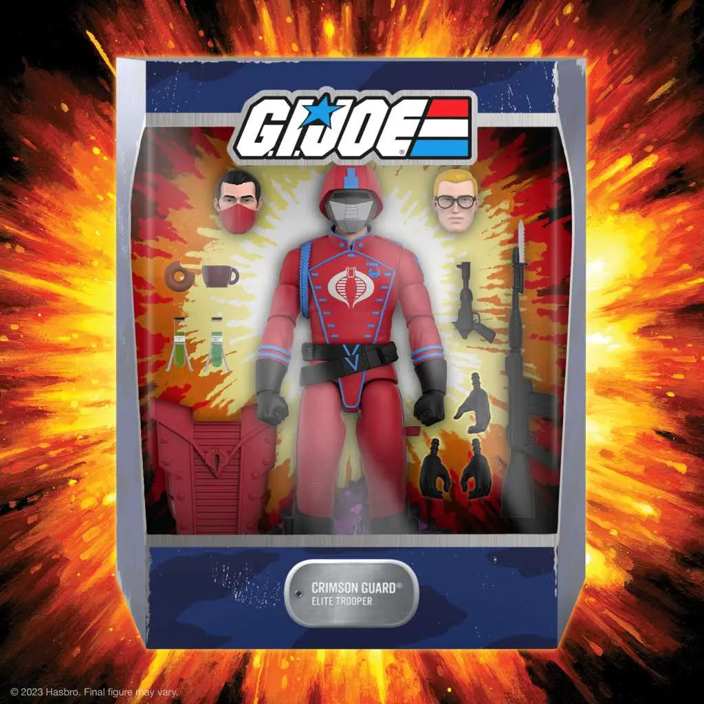 G.I.JOE ULTIMATE W5 COBRA CROMSON GUARD AF Frikytopia