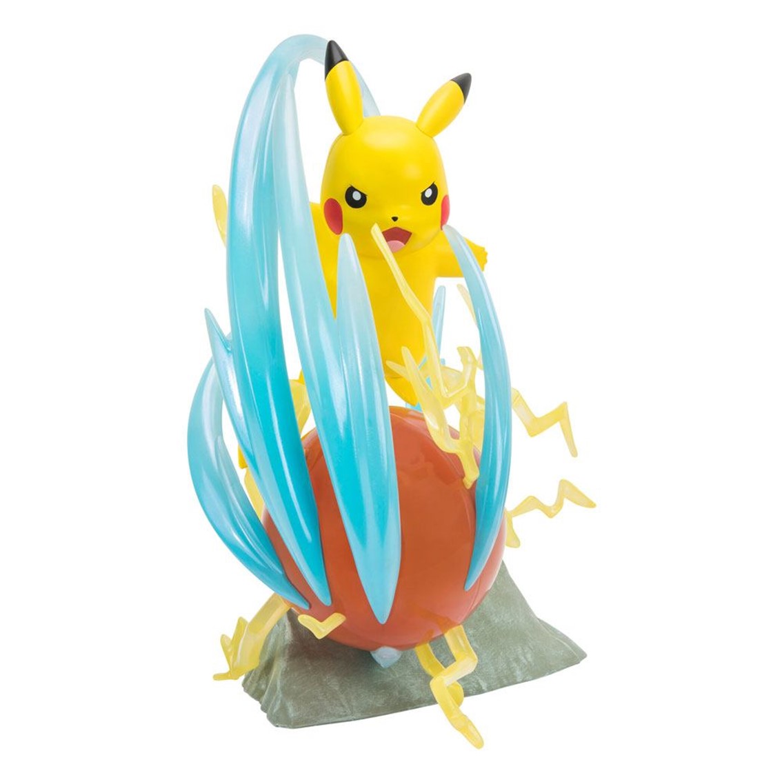 Figura pokemon 25 aniversario con iluminacion deluxe pikachu Frikytopia