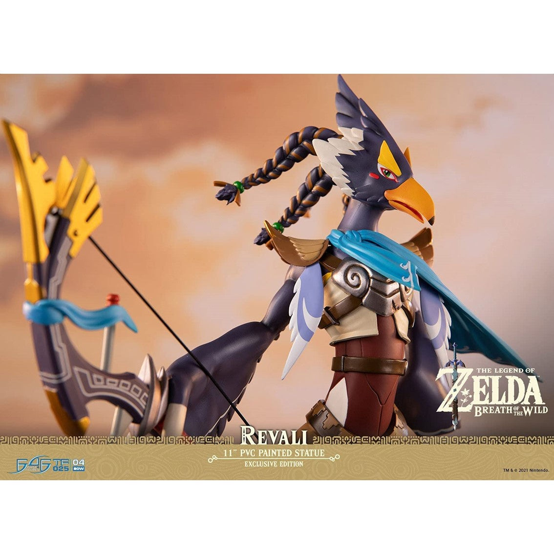 Figura first 4 figures the legend of zelda breath of the wild revali champion