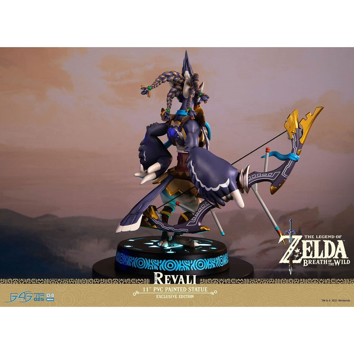 Figura first 4 figures the legend of zelda breath of the wild revali champion