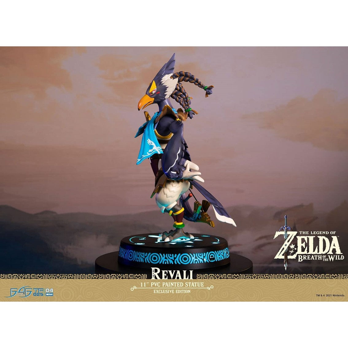 Figura first 4 figures the legend of zelda breath of the wild revali champion