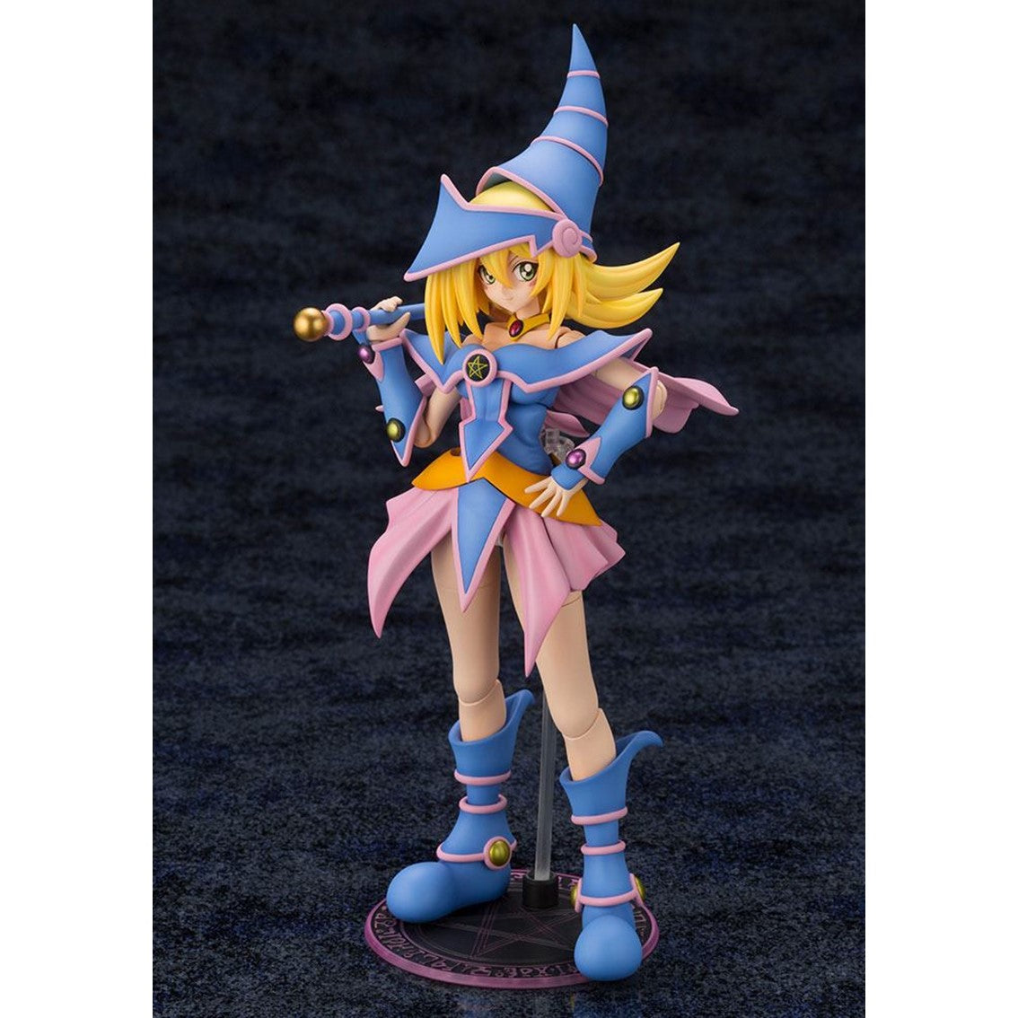 Figura kotobukiya yu gi oh plasti model kit crossframe girl dark magician girl