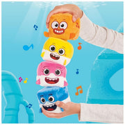 Peluches pequenos con sonidos wowwee baby shark 12 unidades
