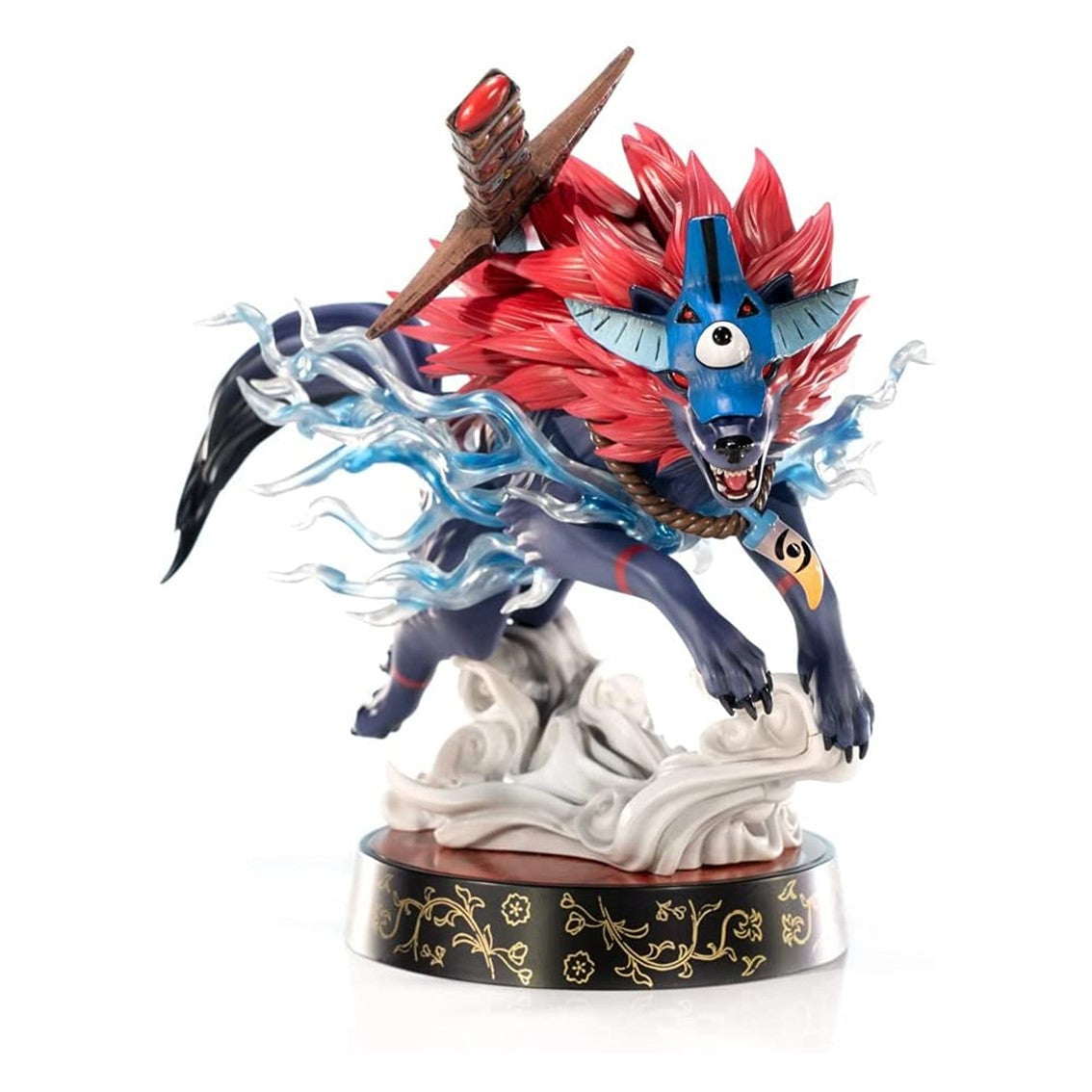 Figura first 4 figures okami oki wolf form edicion estandar estatua Frikytopia