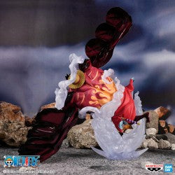 Figura banpresto one piece dxf special luffy taro 20cm