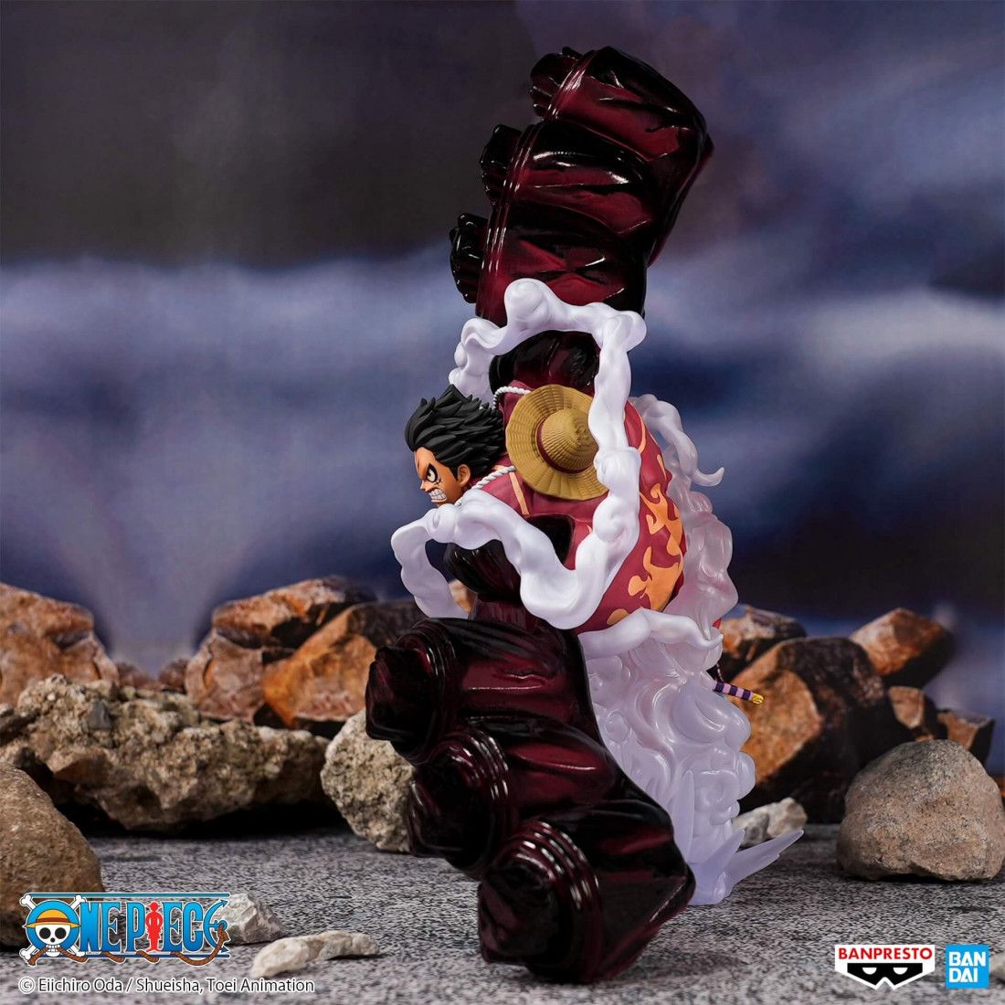 Figura banpresto one piece dxf special luffy taro 20cm