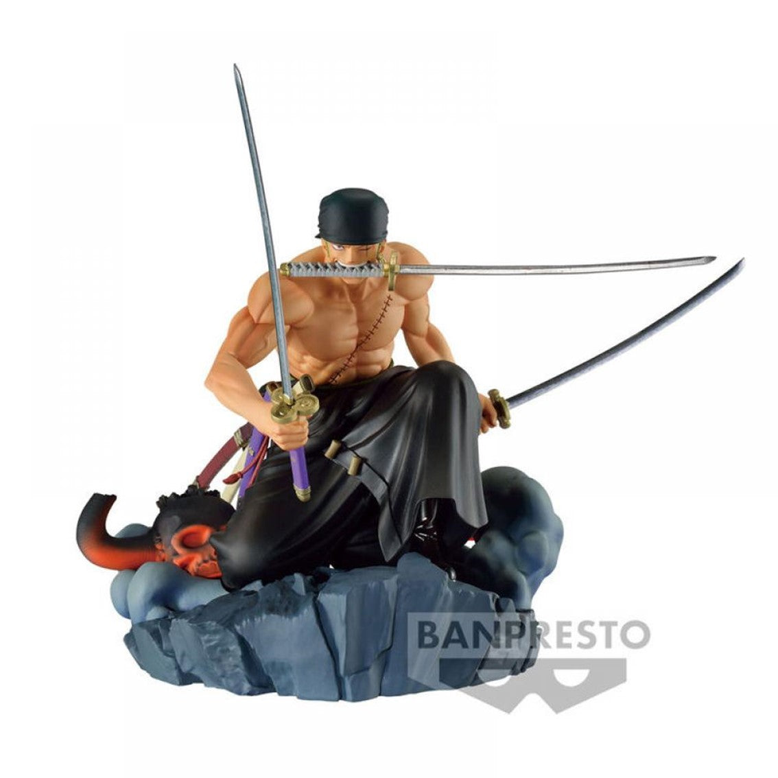 Figura banpresto one piece dioramatic roronoa zoro the brush Frikytopia