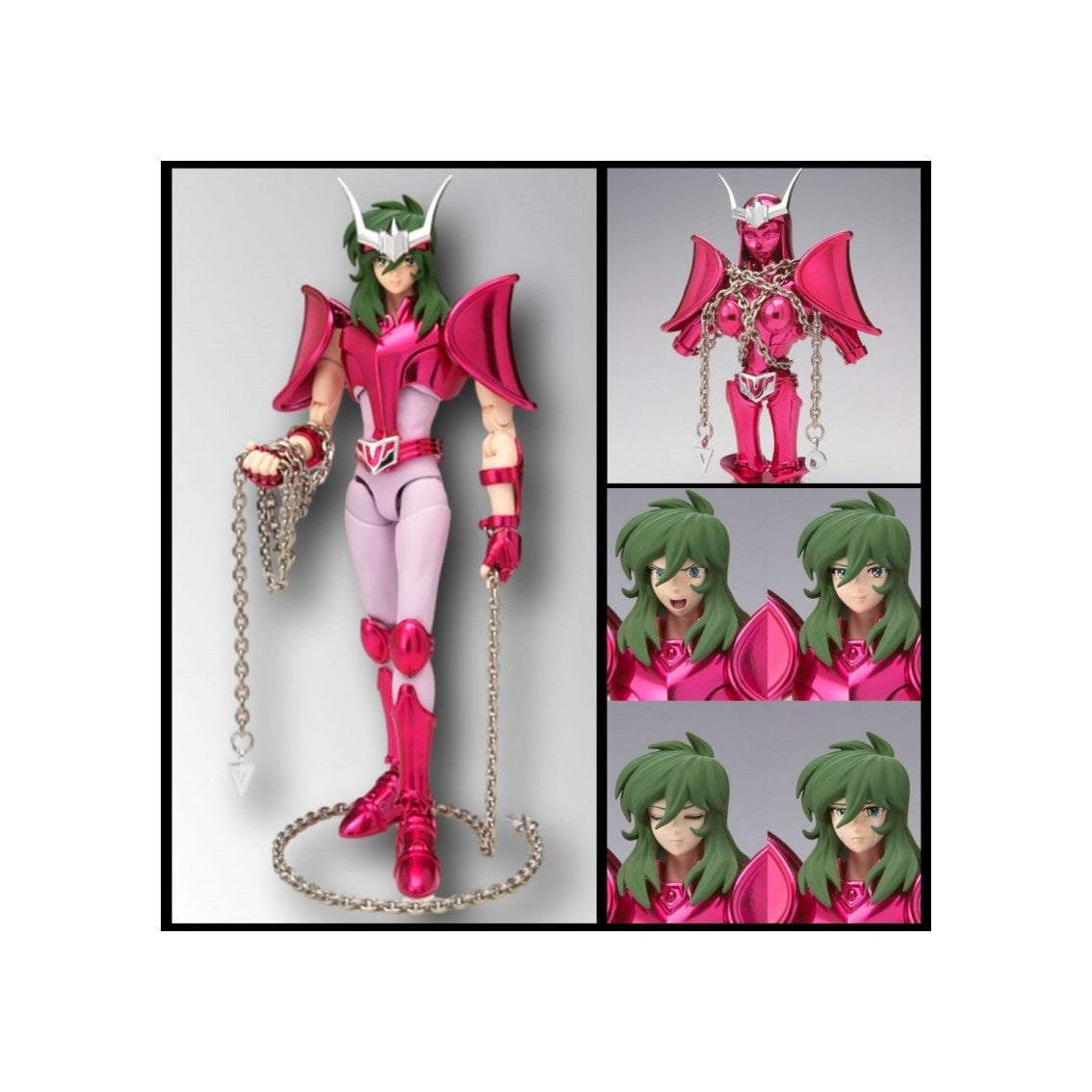 Figura tamashii nations saint seiya caballeros del zodiaco shun new bronze cloth