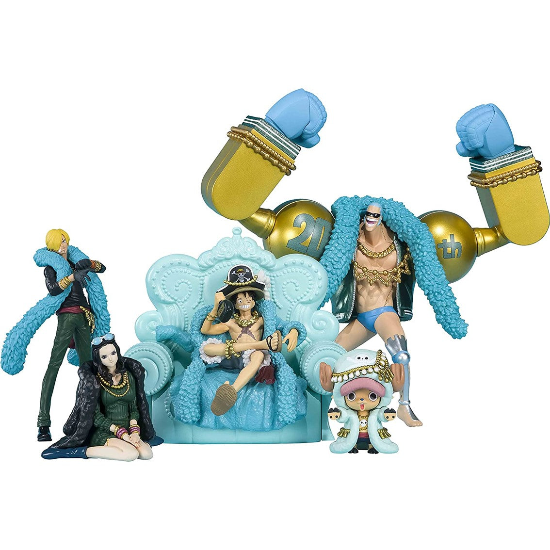 Figura pack 9 unidades tamashii nations one piece vol 1 blind boxes Frikytopia