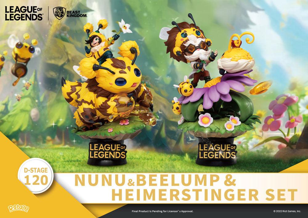 DS-120-League of Legends-Nunu&amp;Beelump&amp;Heimerstinger Set