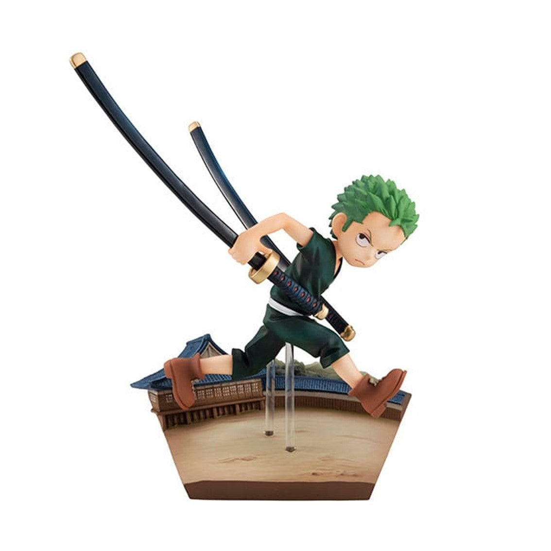 Figura megahouse gem series one piece zoro run run run Frikytopia