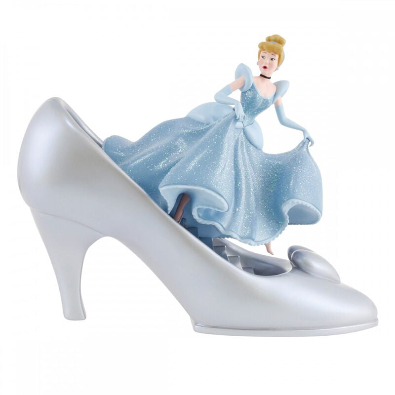 Figura decorativa enesco disney 100 cenicienta con zapato Frikytopia
