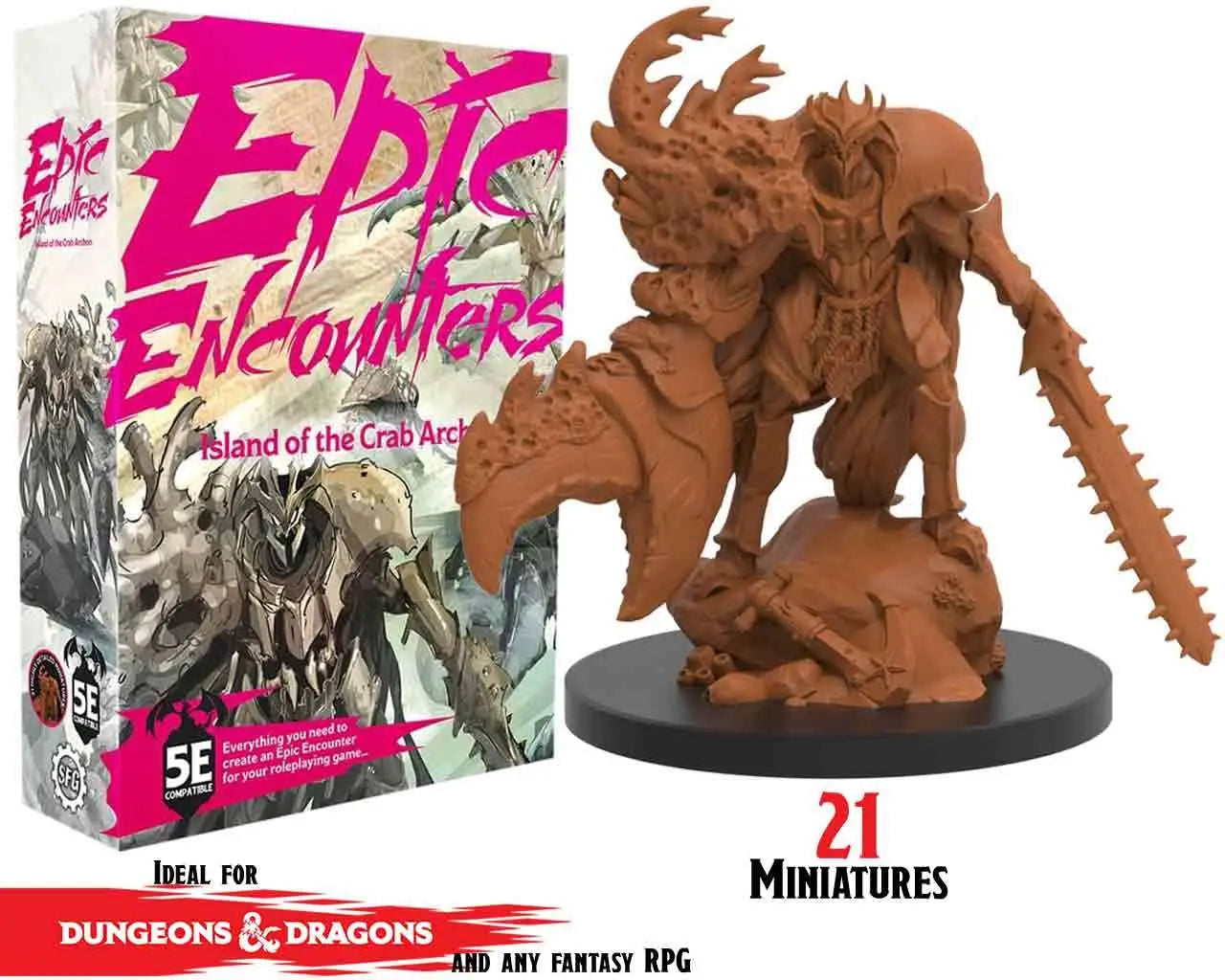 Epic Encounters: Island of the Crab Archon Frikytopia