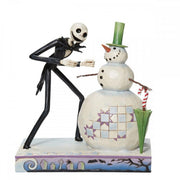 Figura enesco disney pesadilla antes de navidad jack descubriendo muneco