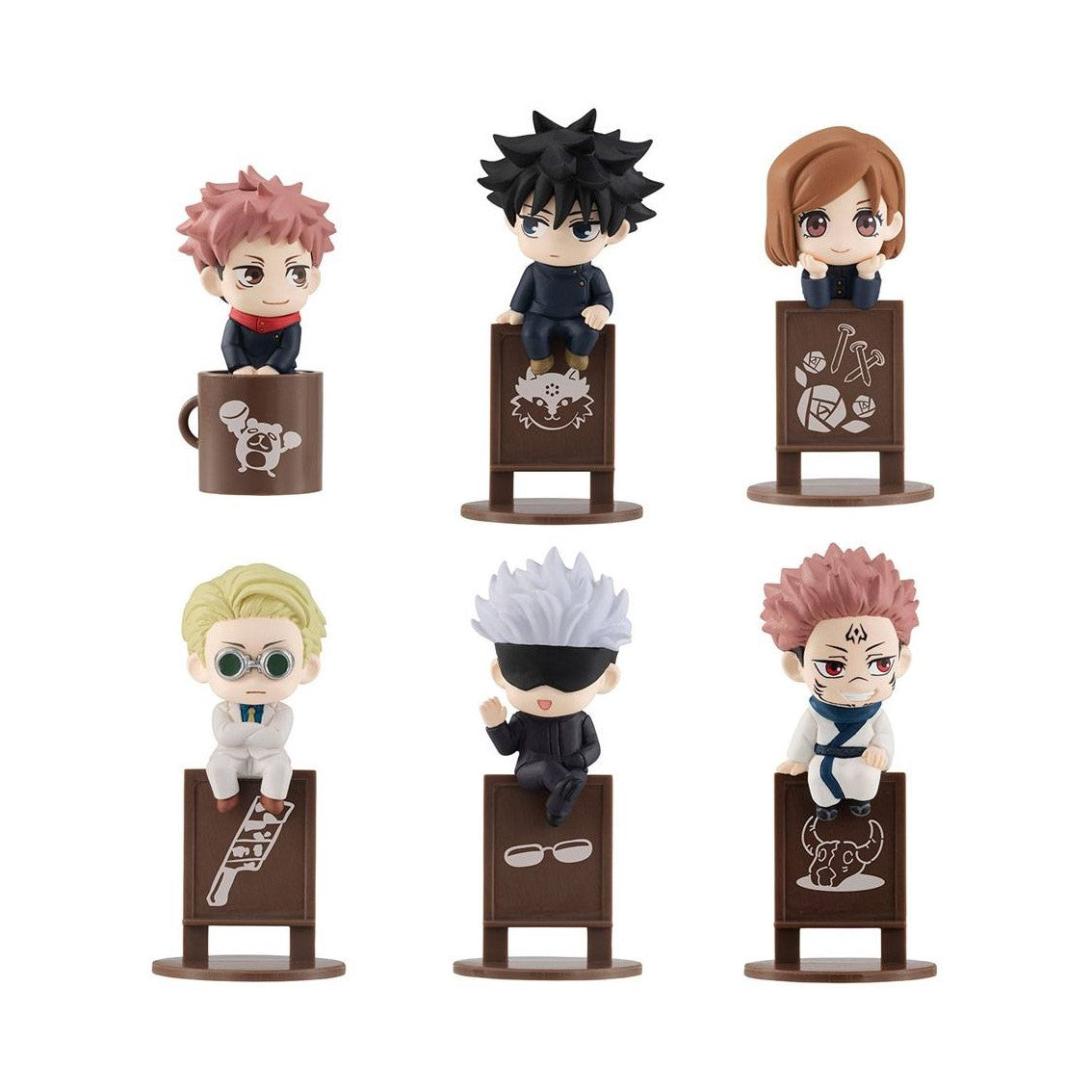 Figuras megahouse ochatomo jujutsu set Frikytopia