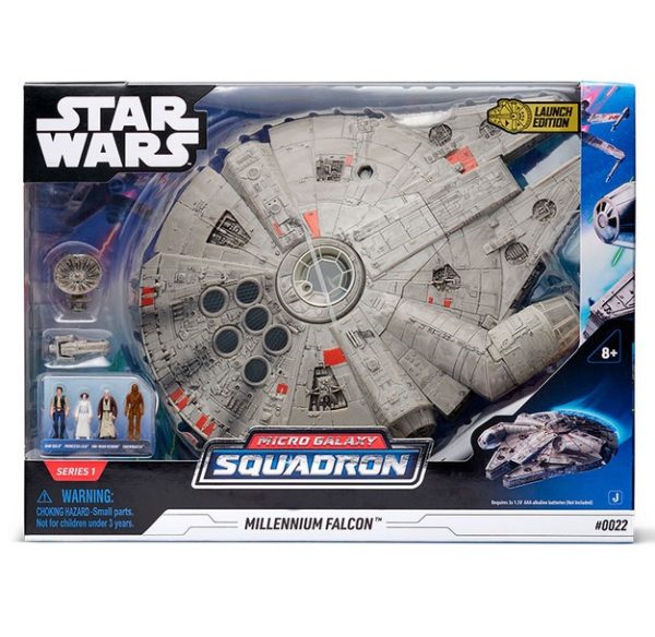 Figura star wars halcon milenario con luz y sonido Frikytopia