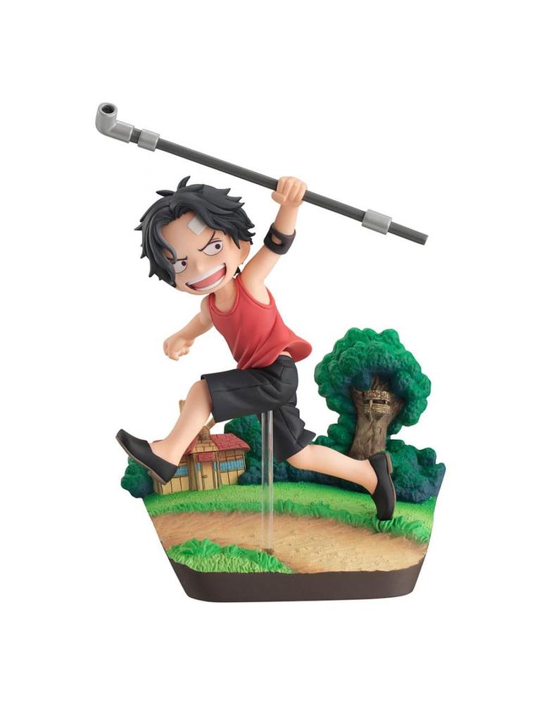Figura megahouse gem series one piece portgas d ace run run run