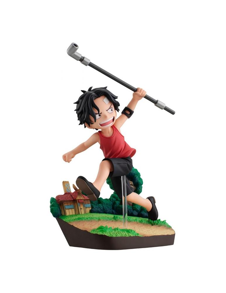 Figura megahouse gem series one piece portgas d ace run run run