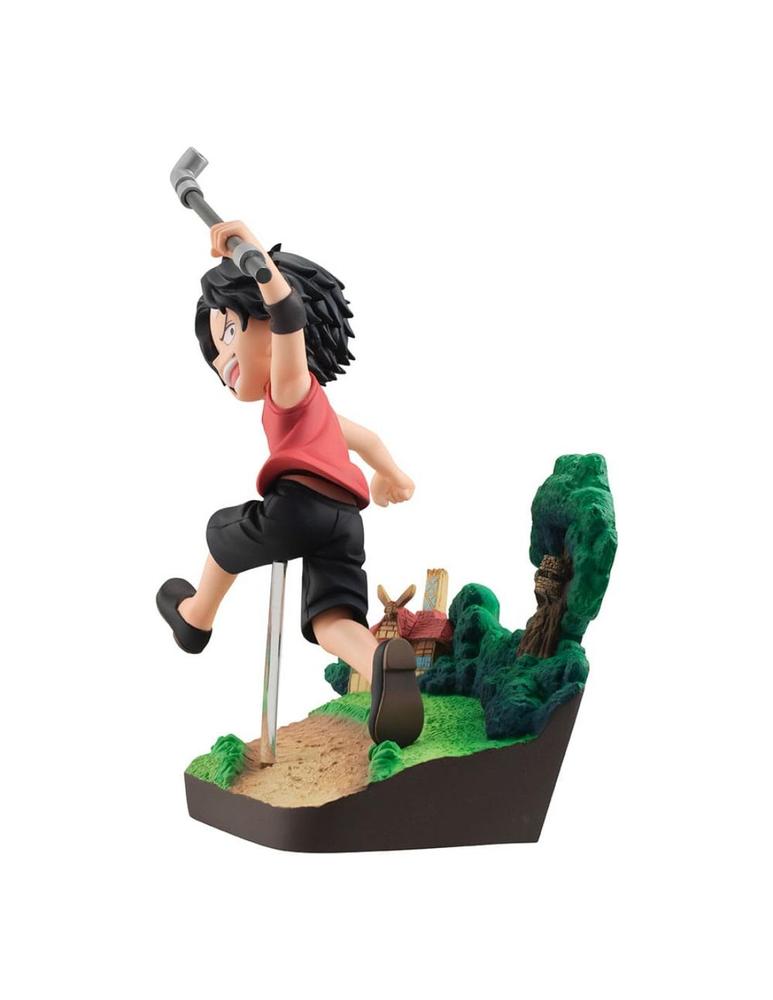 Figura megahouse gem series one piece portgas d ace run run run