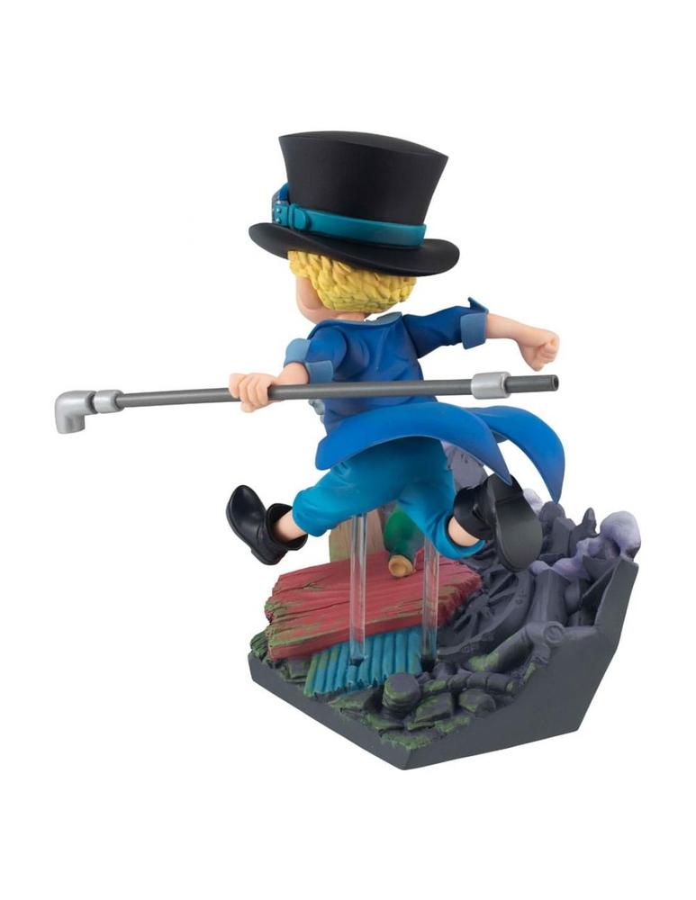 Figura megahouse gem series one piece sabo run run