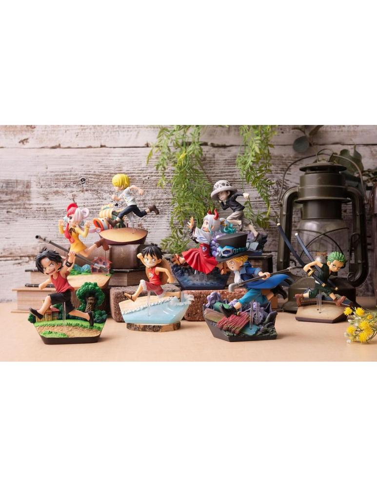 Figura megahouse gem series one piece sabo run run