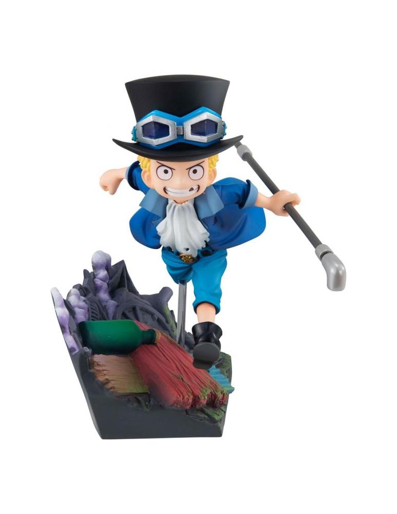 Figura megahouse gem series one piece sabo run run