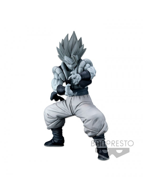 Figura banpresto dragon ball super super saiyan blue gogeta tones blanco