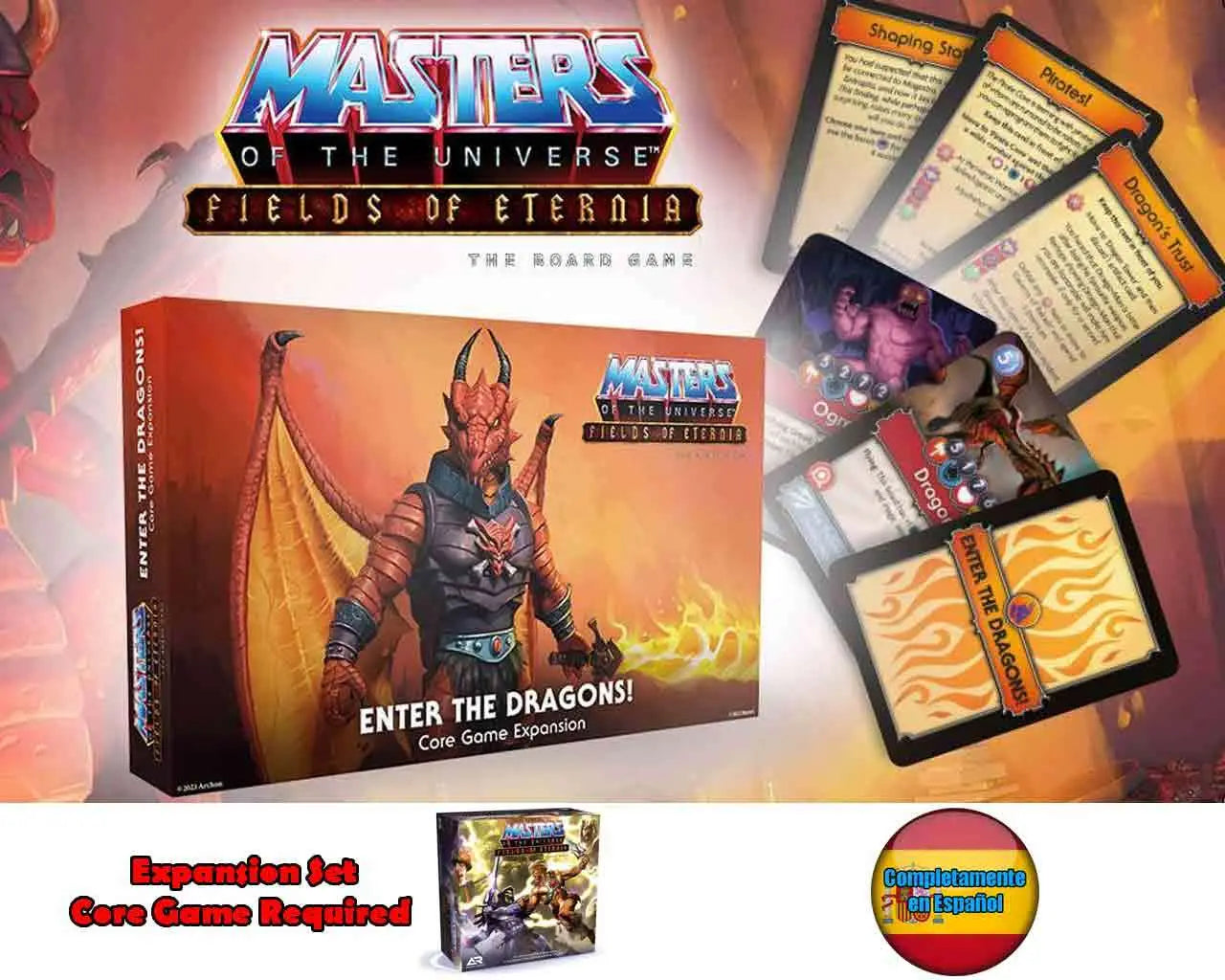 MOTU: FIELDS OF ETERNIA - ENTER THE DRAGONS! Edición española