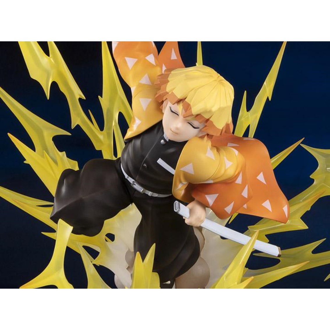 Figura tamashii nations kimetsu no yaiba demon slayer zenitsu agatsuma sh figuarts