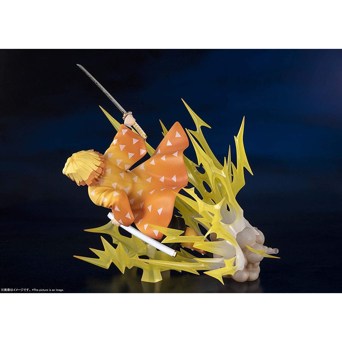 Figura tamashii nations kimetsu no yaiba demon slayer zenitsu agatsuma sh figuarts