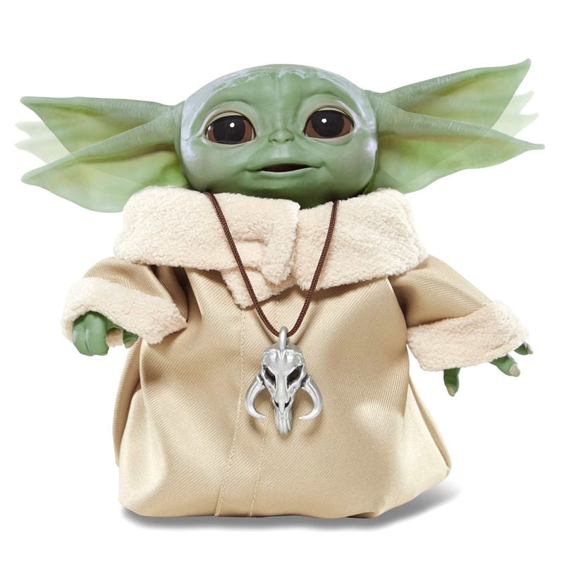 Star wars baby yoda animatronico