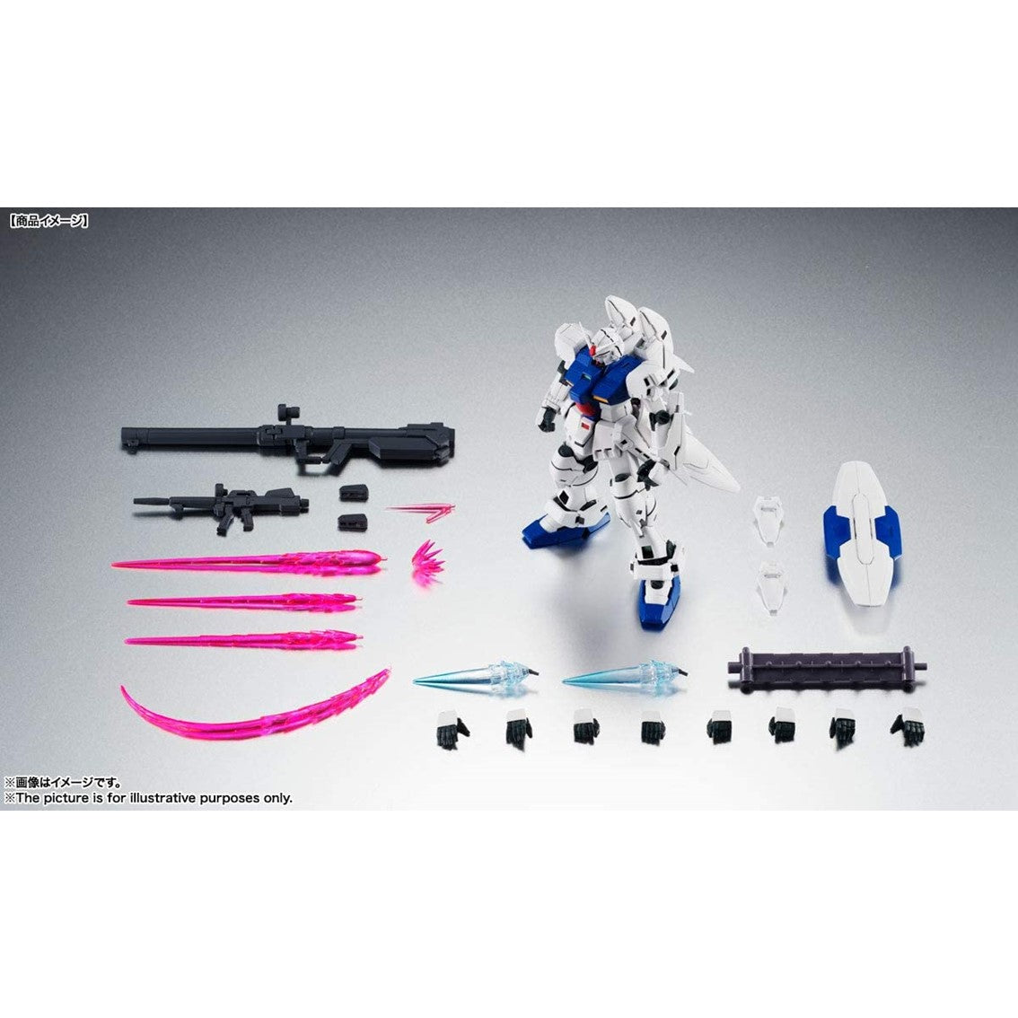 Figura tamashii nations a n i m e mobile suit gundam robot spirits rx v3