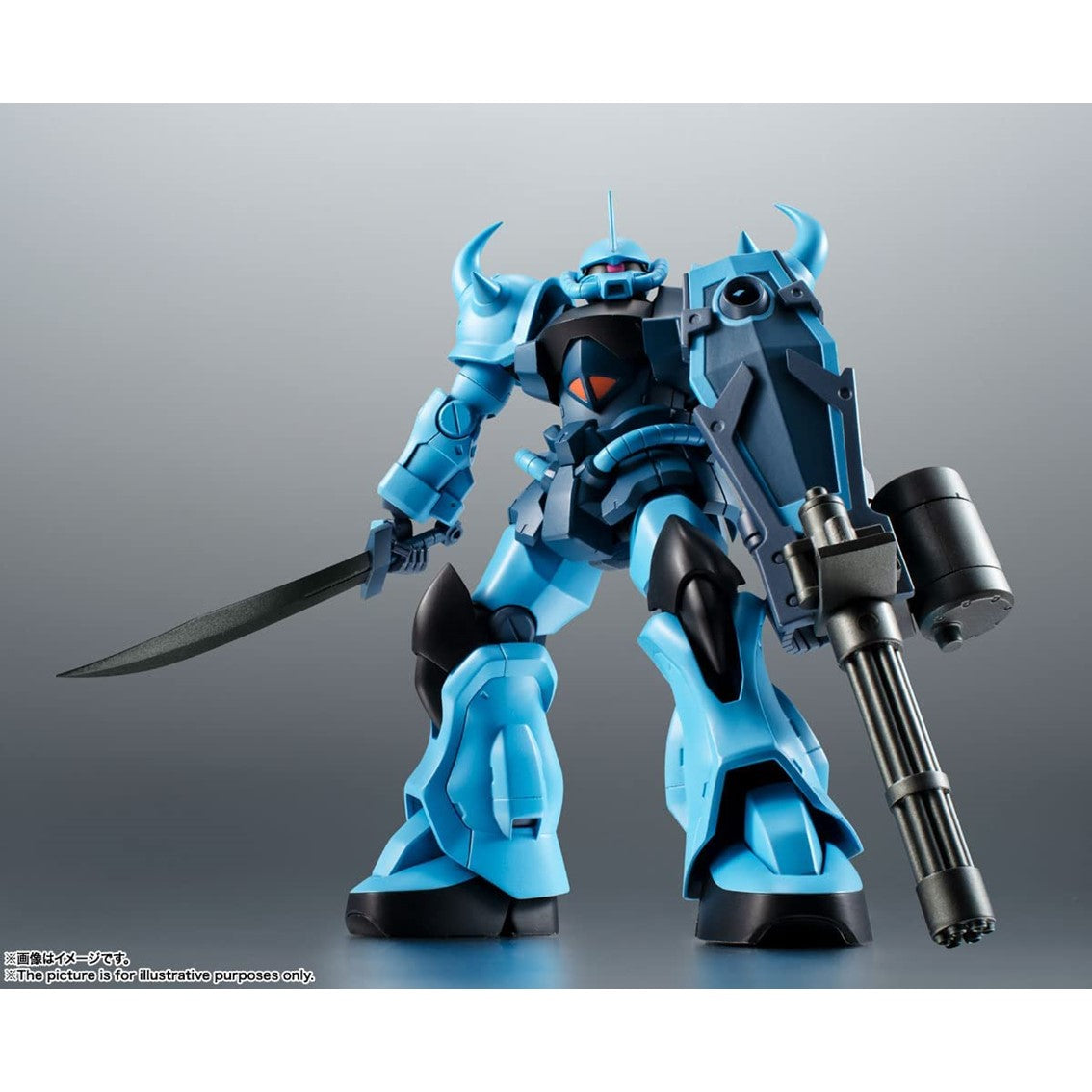Figura tamashii nations gundam robot spirits a n i m e gouf custom ms 07b3